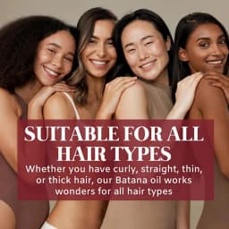 Natural Batana Oil For Hair Growth Pure Batana Oil Hair Shine Strengthen For Women Prevent Hair Loss Eliminate Split Ends 1/3pcs