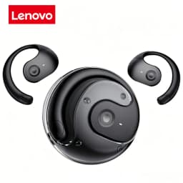 Lenovo OWS Wireless Headphones Bluetooth Headset with Mics HiFi Stereo Sound Earphones Smart Touch Sports Waterproof Earbuds