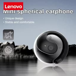 Lenovo OWS Wireless Headphones Bluetooth Headset with Mics HiFi Stereo Sound Earphones Smart Touch Sports Waterproof Earbuds