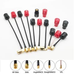 New Lollipop 4 Smaller and lighter 5.8G 2.5dBi Gain RHCP Antenna SMA RP-SMA MMCX UFL Connector For RC FPV Racing Drone Model