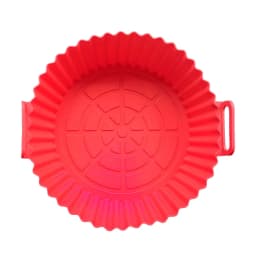 Silicone Air Fryer Liners Pot,Airfryer Basket Cooking Gadgets ,Reusable Baking Tray Non-stick Pizza Pan Oven Kitchen Accessories