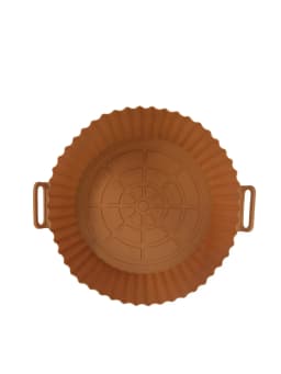 Silicone Air Fryer Liners Pot,Airfryer Basket Cooking Gadgets ,Reusable Baking Tray Non-stick Pizza Pan Oven Kitchen Accessories