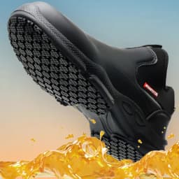 Fashion Men's Shoes Non Slip Waterproof Mens Work Shoes Oil Proof Kitchen Boots Durable Slip on Men Sneakers High Quality Tenis