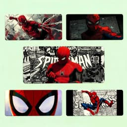 Cool-S-spider-manS Classic Movie Mouse Pad Computer Mat Deskpad Laptop Keyboard Mat Office Large Landscape Mousepad