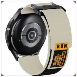 RUN Nylon Band 20mm 22mm Universal Replacement Wristband Sport Watch Strap for Men Women Bracelet Colorful Belt Accessories