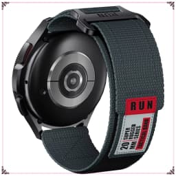 RUN Nylon Band 20mm 22mm Universal Replacement Wristband Sport Watch Strap for Men Women Bracelet Colorful Belt Accessories