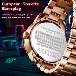 Mark Fairwhale 5031 New Top Brand Men's Quartz Watch Rotating Digital Dial Entertainment Cool Waterproof Night Light Watch Reloj