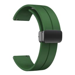 18mm 20mm 22mm Silicone Band for Samsung Galaxy Watch 7 6 5 4 40/44mm Magnetic Bracelet for Huawei Watch GT7 6Pro GT5 4Pro 46mm