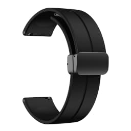 18mm 20mm 22mm Silicone Band for Samsung Galaxy Watch 7 6 5 4 40/44mm Magnetic Bracelet for Huawei Watch GT7 6Pro GT5 4Pro 46mm