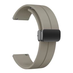 18mm 20mm 22mm Silicone Band for Samsung Galaxy Watch 7 6 5 4 40/44mm Magnetic Bracelet for Huawei Watch GT7 6Pro GT5 4Pro 46mm