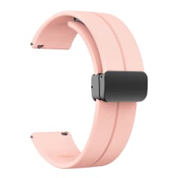 18mm 20mm 22mm Silicone Band for Samsung Galaxy Watch 7 6 5 4 40/44mm Magnetic Bracelet for Huawei Watch GT7 6Pro GT5 4Pro 46mm