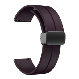 18mm 20mm 22mm Silicone Band for Samsung Galaxy Watch 7 6 5 4 40/44mm Magnetic Bracelet for Huawei Watch GT7 6Pro GT5 4Pro 46mm