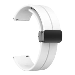 18mm 20mm 22mm Silicone Band for Samsung Galaxy Watch 7 6 5 4 40/44mm Magnetic Bracelet for Huawei Watch GT7 6Pro GT5 4Pro 46mm
