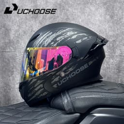 High Quality DOT Motorcycle Helmet Four Seasons Motocross Racing Modular Flip Up Casco Moto Men Women Off Road Helmet Unmasked