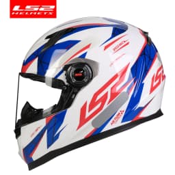 LS2 FF358 Full Face Motorcycle Helmet High Quality LS2 Brazil Flag Capacete Casque Moto Helm ECE Approved No Pump