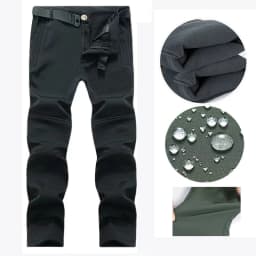 Men's Autumn Winter SoftShell Fleece Jackets Male Hood Windproof Coat Fishing Hiking Camping Climbing Skiing Warm Pants Trousers