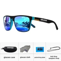 Okuma Fashion Polarized Glasses UV400 Anti Strong Light, Dazzling Light, Suitable for Cycling, Driving, Fishing, Etc