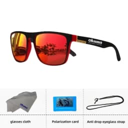 Okuma Fashion Polarized Glasses UV400 Anti Strong Light, Dazzling Light, Suitable for Cycling, Driving, Fishing, Etc