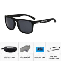 Okuma Fashion Polarized Glasses UV400 Anti Strong Light, Dazzling Light, Suitable for Cycling, Driving, Fishing, Etc