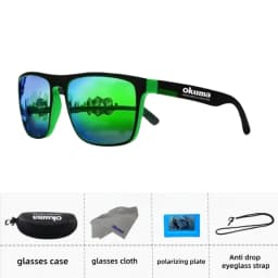 Okuma Fashion Polarized Glasses UV400 Anti Strong Light, Dazzling Light, Suitable for Cycling, Driving, Fishing, Etc
