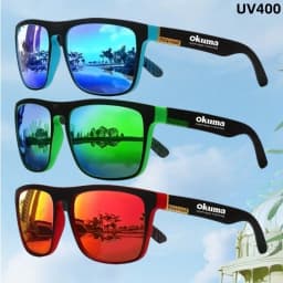 Okuma Fashion Polarized Glasses UV400 Anti Strong Light, Dazzling Light, Suitable for Cycling, Driving, Fishing, Etc