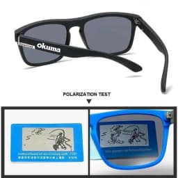 Okuma Polarized Sunglasses Unisex Fishing Driving Mountain Climbing Glasses Outdoor Sports Eyewear UV400 Okuma Fishing Glasses