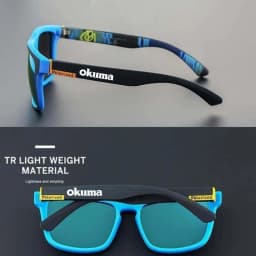 Okuma Polarized Sunglasses Unisex Fishing Driving Mountain Climbing Glasses Outdoor Sports Eyewear UV400 Okuma Fishing Glasses