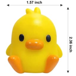 Duck/chicken Night Light Bedroom Decoration Cute Cartoon Animal Night Light Christmas Gifts For Kids Room Bedside Sleeping Lamp