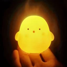 Duck/chicken Night Light Bedroom Decoration Cute Cartoon Animal Night Light Christmas Gifts For Kids Room Bedside Sleeping Lamp