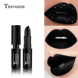 TEAYASON 12 Color Waterproof Lasting Sexy Red Lipstick Matte Lipstick Cosmetics Lip Gloss Waterproof Long-lasting
