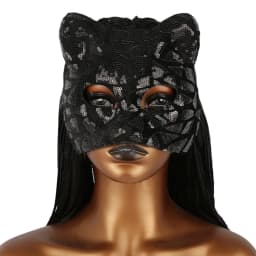1PC Fashion EVA Cat Girl Mask Half Face Party Makeup Ball Masquerade Mask Venetian Party Mardi Gras Mask
