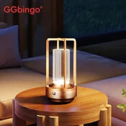 GGbingo Nightlight Rechargeable Led Cordless Table Lamp Desk Lamps Camping Atmosphere Light Restaurant Bedside Night Light