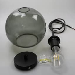 Modern Glass Ball Chandelier Lights for Dining Room Bar Kitchen Hanging Lamps Living Smoky Gray Glass Lampara Lustres Led Lights