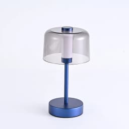 KFV Desk Lamp Luxury Transparent Light Lampshade Bedroom LED Table Lamp Decoration Mood Light Bedside Rechargeable Desk Lamps