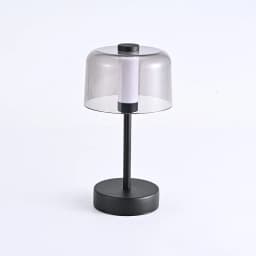 KFV Desk Lamp Luxury Transparent Light Lampshade Bedroom LED Table Lamp Decoration Mood Light Bedside Rechargeable Desk Lamps