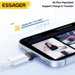 Essager Type C Dust Plug Type C To Type C OTG Adapter Supports Charging&Data Transfer Protective Plug For iPhone Samsung Xiaomi