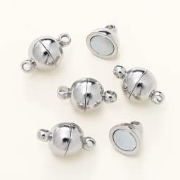 4/6pcs/pack 8*14MM 14K/18K Gold Plated Brass Magnetic Bracelet Clasp Beads for Handmade DIY Jewelry Making Accessories