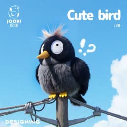 Latest Kawaii overalls, koala sparrow stuffed plush toys, cartoon anime cute children's birthday gifts, fun dolls for Halloween