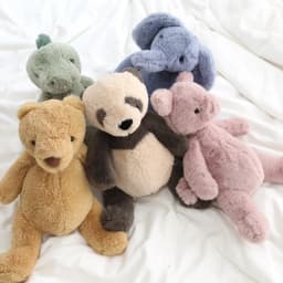 23cm Kawaii Animals Elephant Bear Dinosaur Soft Plush Dolls Stuffed Panda Pig Plushie Baby Toys Gifts For Children