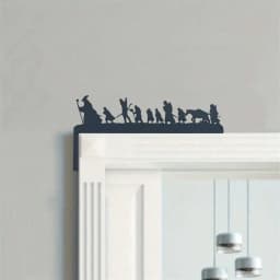 Fellowship Chic Door Corner Guard, Rust-Proof Waterproof Modern Elegant Home Corner Protector