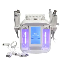 10 in 1 H2O2 Hydro Oxygen Facial Beauty Machine Water Aqua Peeling Skin Cleansing Beauty Device N8