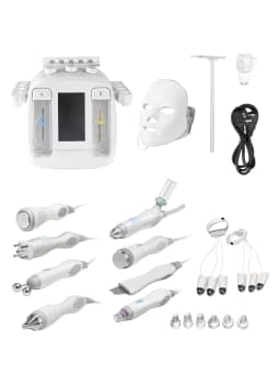 10 in 1 H2O2 Hydro Oxygen Facial Beauty Machine Water Aqua Peeling Skin Cleansing Beauty Device N8