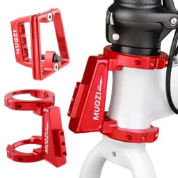 For Birdy Dahon 412 SP8 Folding Bicycle Front Bag Carrier Mount Adapter Adjustable Clamp Ring Bike Front Bag Holder Adapter
