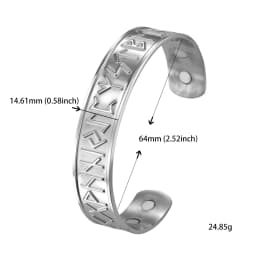Teamer Stainless Steel Nordic Viking Runes Bangle Men Women Wicca Amulet Vintage Tree of Life Cuff Bracelet Jewelry Couple Gifts