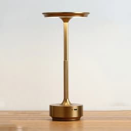 Aluminum Alloy Simple Decorative Lamp LED Night Light Infinitely Dimmable Atmosphere Retro Portable Rechargeable Touch Desk Lamp