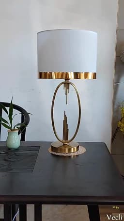 American Table Lamp Modern Simple Study Creative Desk Lamp European Living Room Bedroom Bedside Decorative Desk Lamp