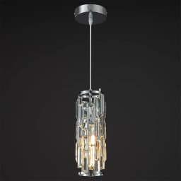 Modern Crystal Pendant Light Appliance Crystal Hanging Lamp for Dining Bar Bedside Crystal Suspension Home decor Fixtures