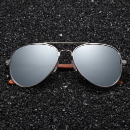 GM Brand Designer Sun Glasses for Women Red Wood Leg With Metal Frame Sunglasses Men Women Wooden Sunglass Gift Paper Box S2801