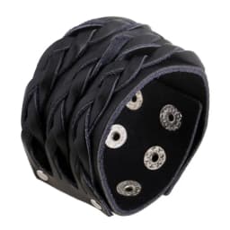 Modyle Vintage Punk Retro Multilayer Leather Bracelet Male Fashion Braided Handmade Rope Wrap Bracelets & Bangles for Men