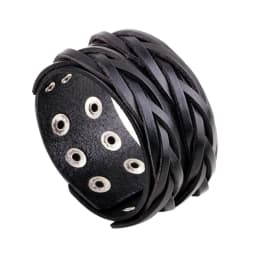 Modyle Vintage Punk Retro Multilayer Leather Bracelet Male Fashion Braided Handmade Rope Wrap Bracelets & Bangles for Men